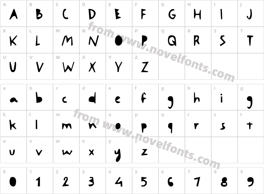 Dino SmileCharacter Map