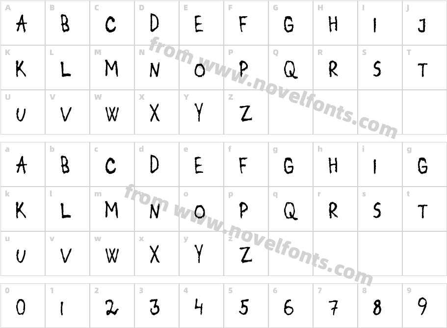 Dirty HaroldCharacter Map