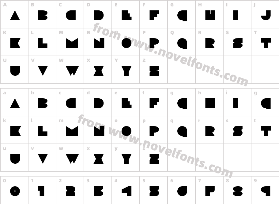 DiscoDeckCharacter Map