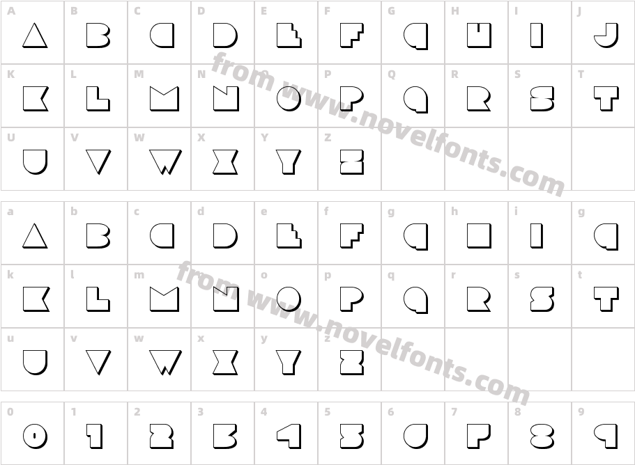 DiscoDeck3DCharacter Map