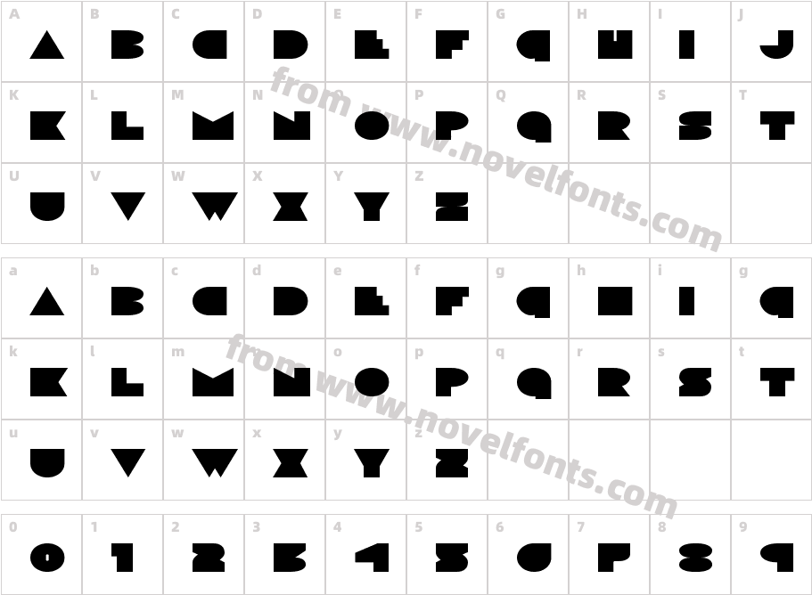 DiscoDeckExpandedCharacter Map