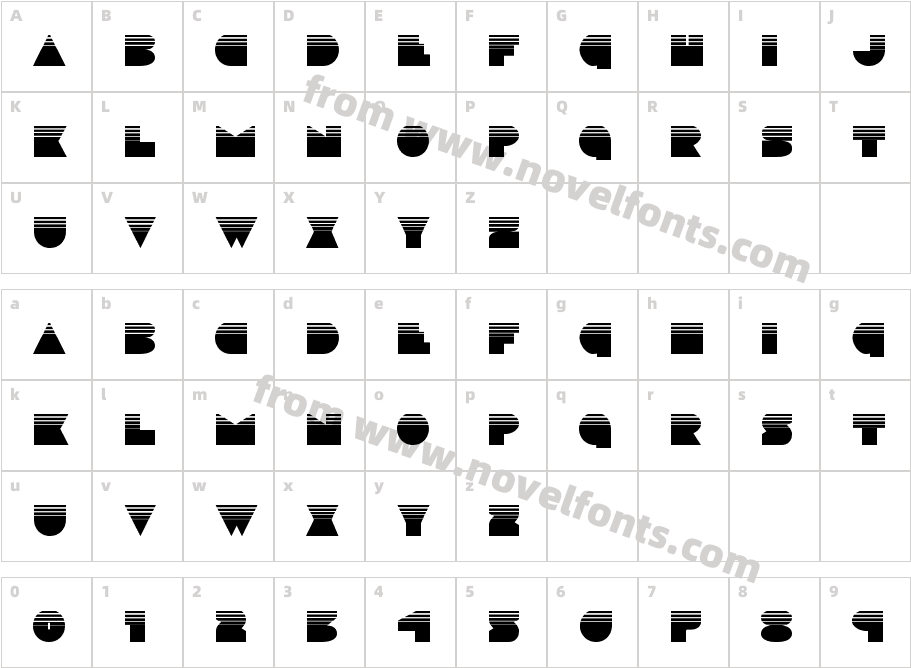 DiscoDeckHalftoneCharacter Map