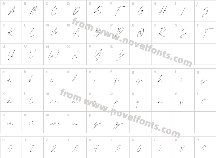 DivineBeautyScriptDemoCharacter Map