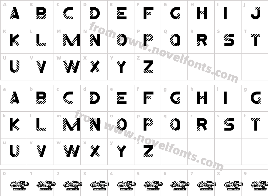 DragonSnakeDemoRegularCharacter Map