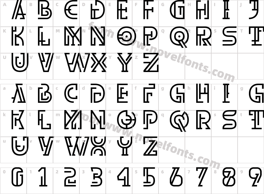 DritchCharacter Map