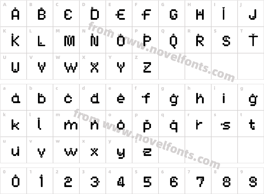 DustMonstersMediumCharacter Map