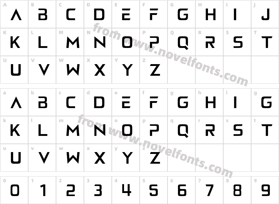 ELNATHCharacter Map