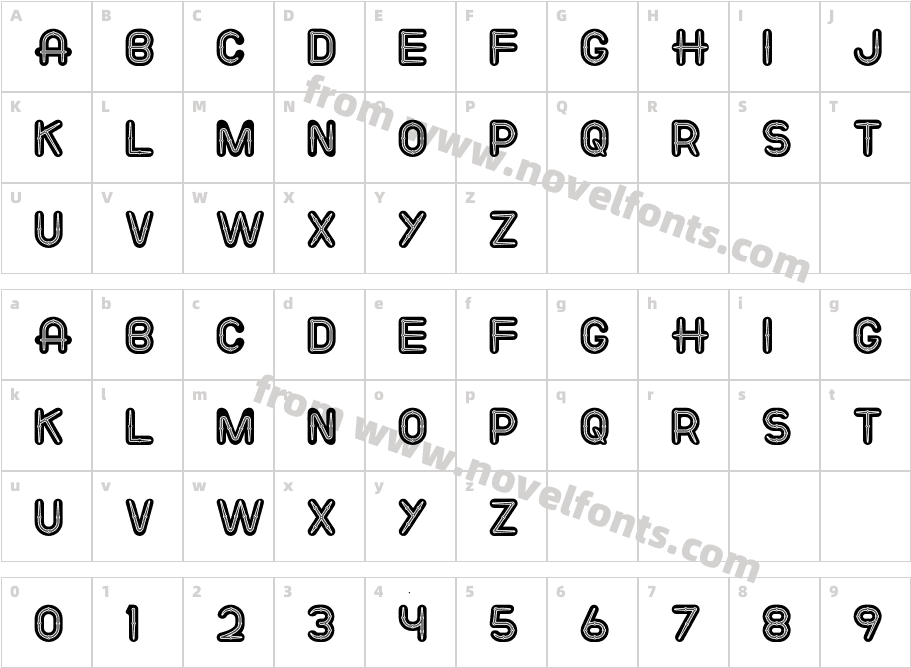 EMMOHRegularCharacter Map