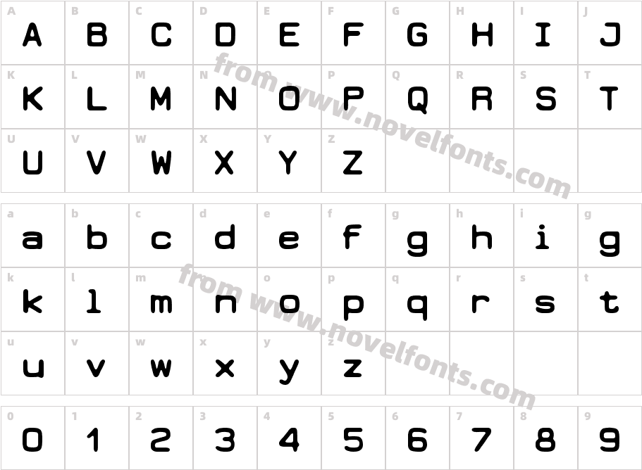 Earth2073Character Map