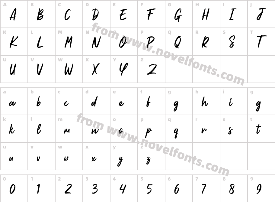 EastsideValleyPersonalUseCharacter Map