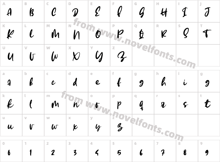 Eiffal MerriasCharacter Map