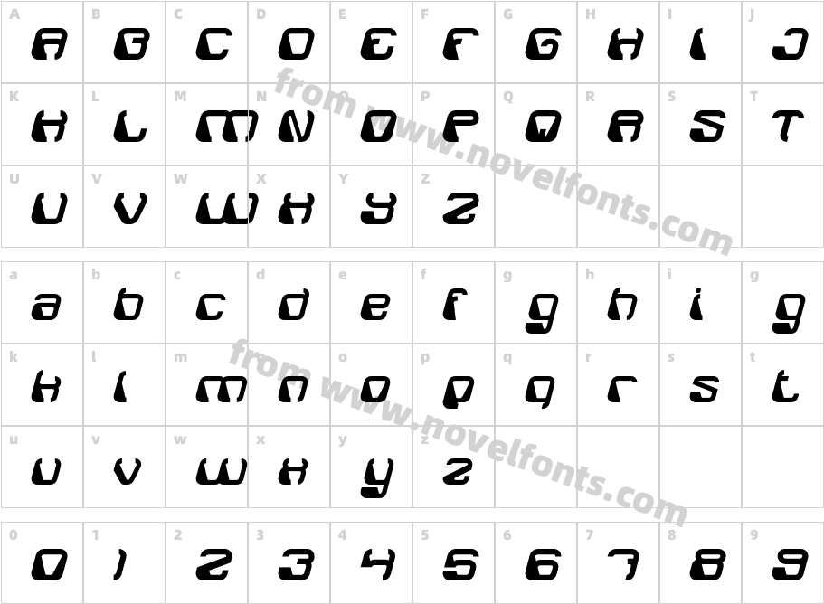 ElectroMagnetCharacter Map