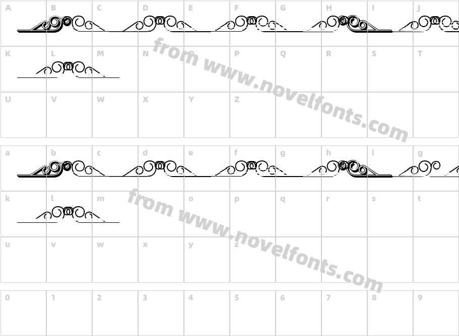 Element MediumCharacter Map