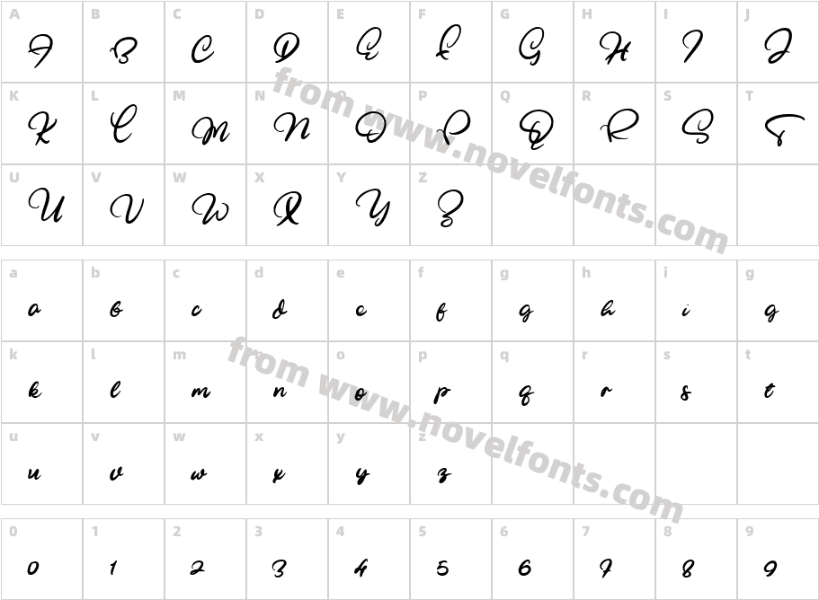 Elifia GirlyCharacter Map