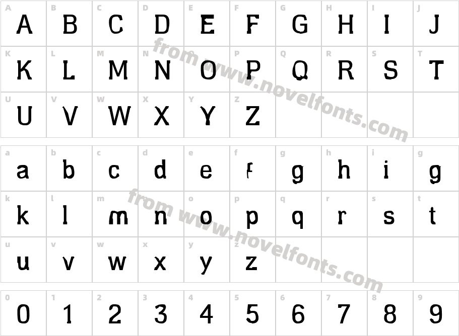 Estragou de novo!!!Character Map