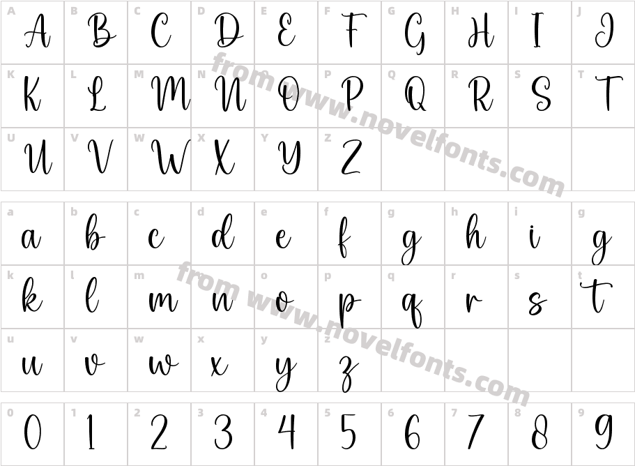 EstelaRegularCharacter Map