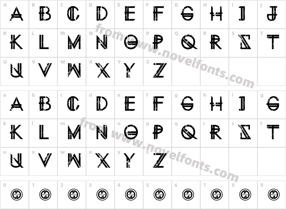 Eternity TomorrowCharacter Map