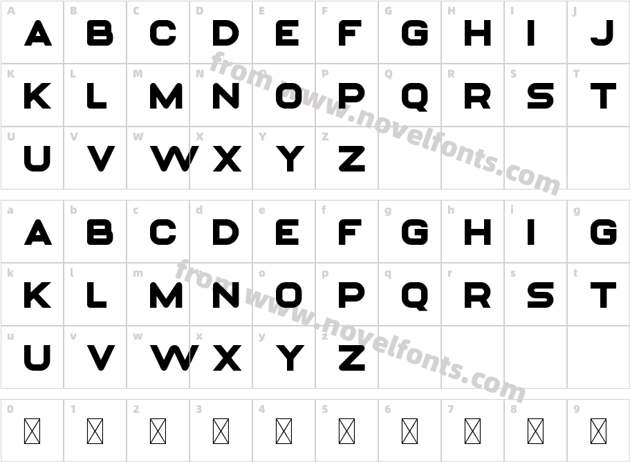 ExMechanicaRegularCharacter Map