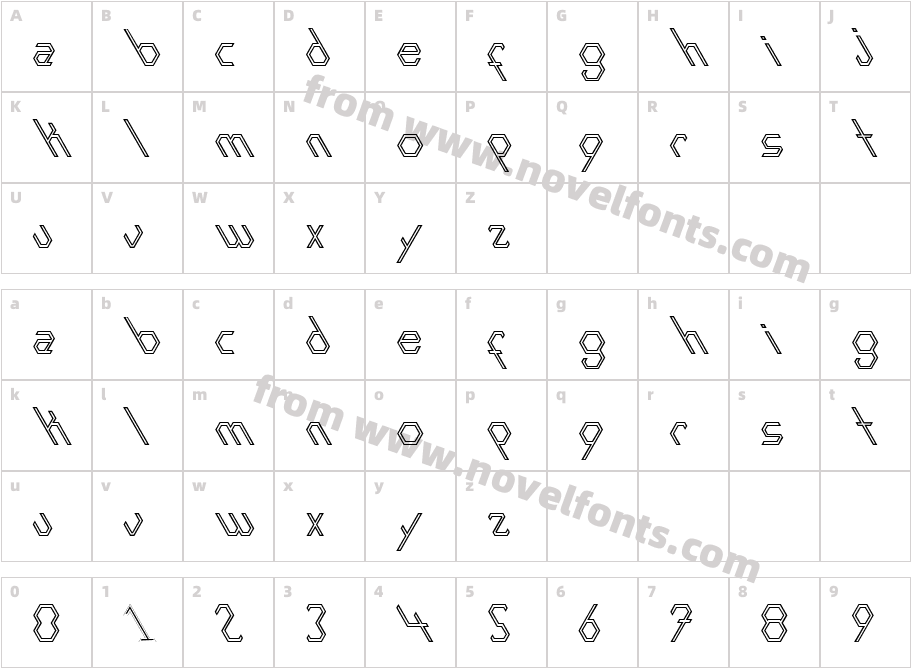 Exans-InlineCharacter Map