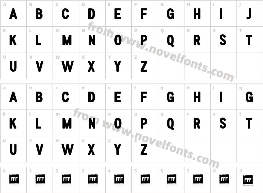 FFF-UltraCharacter Map