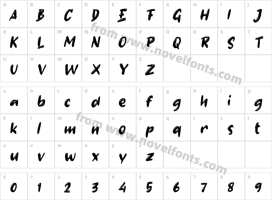 FIGHTER FISHCharacter Map