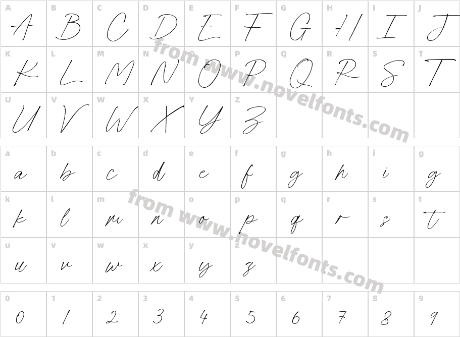 Fallen Jones DEMO! DEMO!Character Map