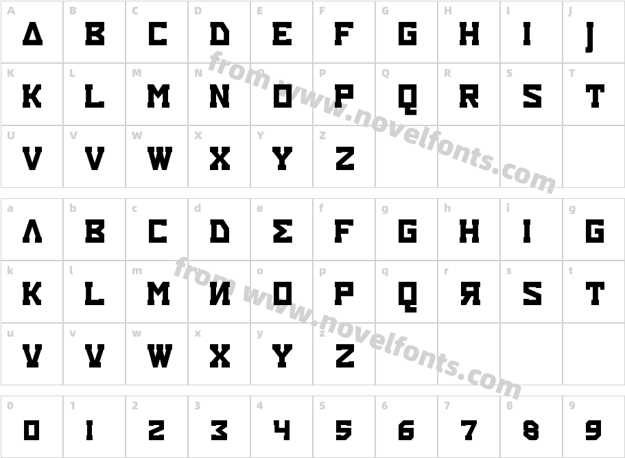 EurocentricCharacter Map