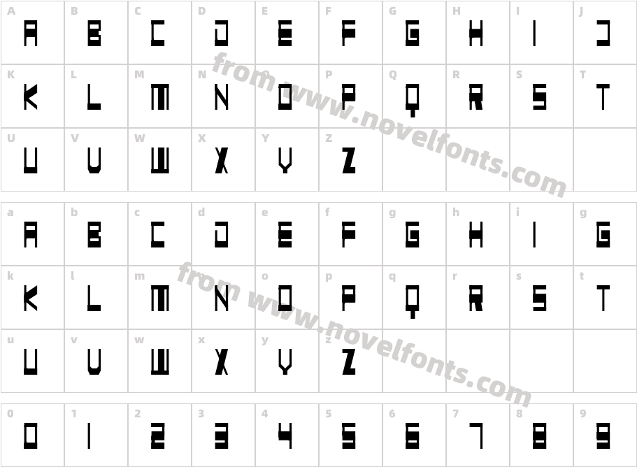 Faqro Pro TryCharacter Map