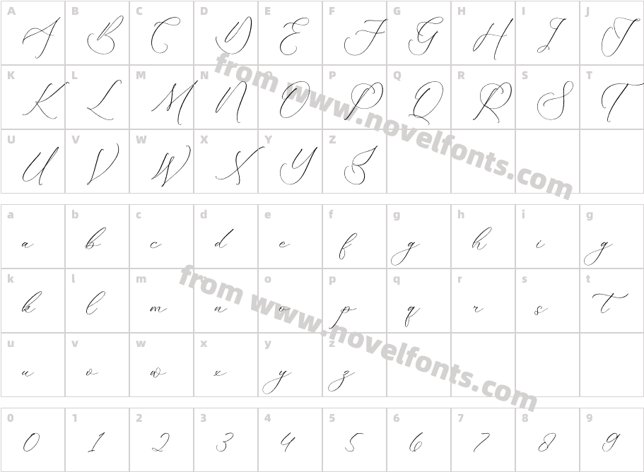 Fattrios SchudnelCharacter Map