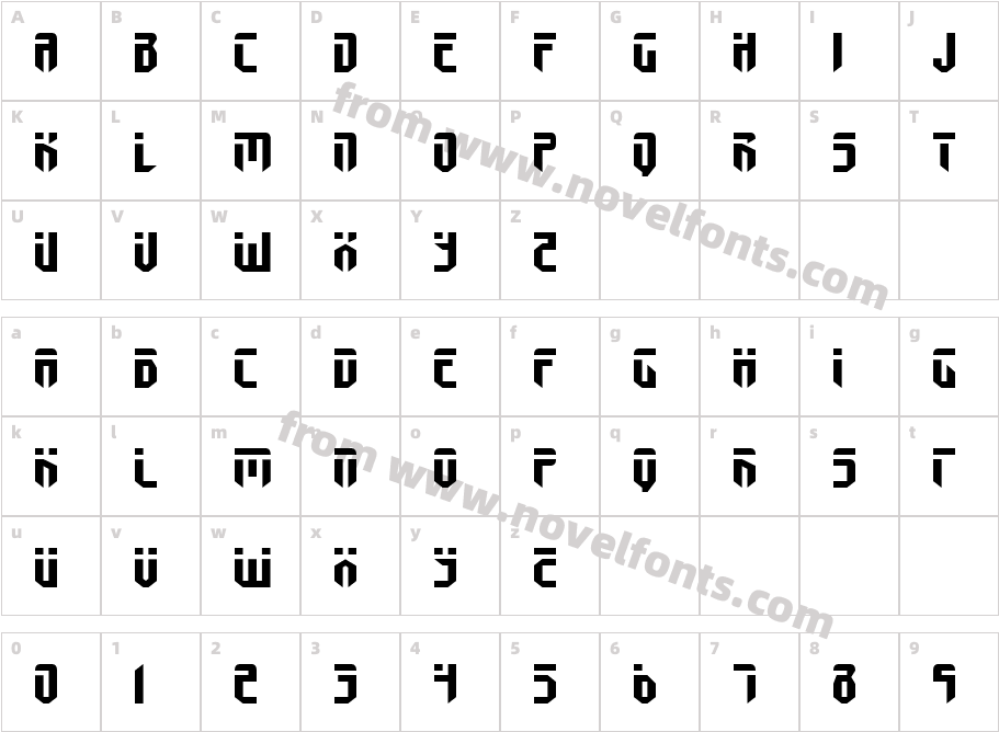 FedyralExpandedCharacter Map