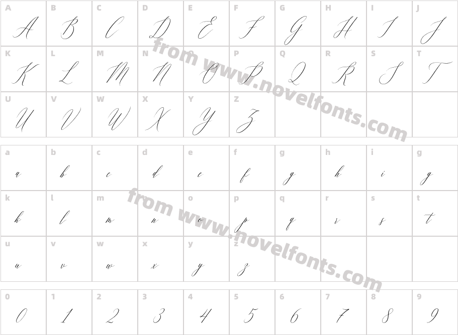 FeelsmoothCharacter Map