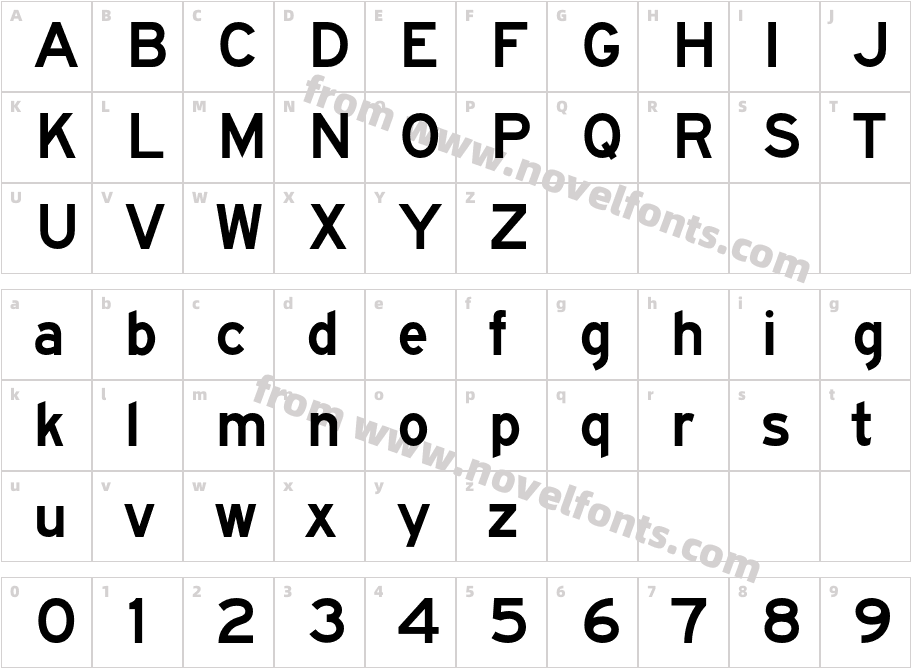 Fhwaseriese2020plus50-2OAL8Character Map