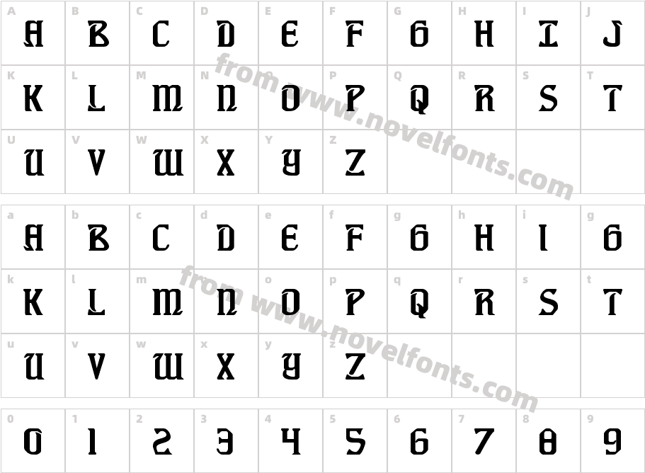 Fiddler'sCoveExpandedCharacter Map