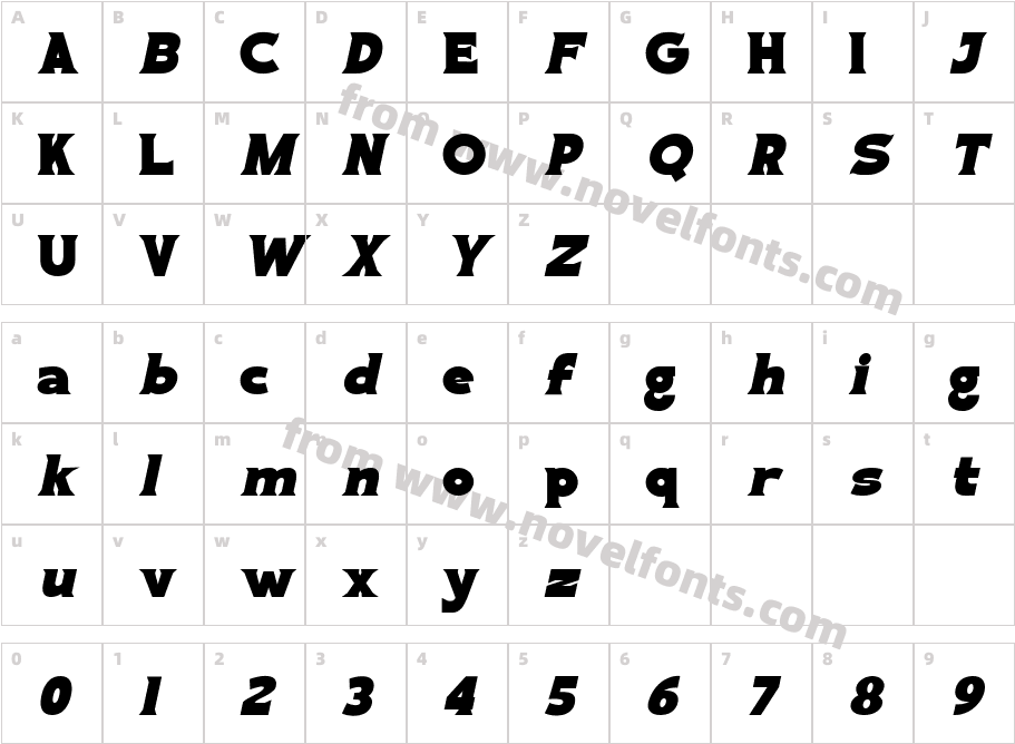 Fiore Ebrey DemoCharacter Map