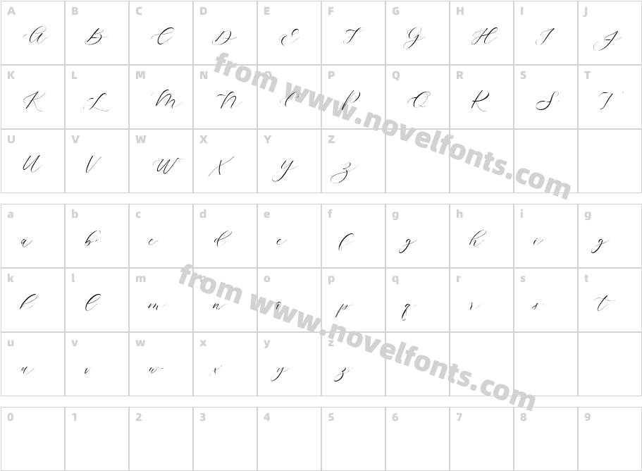 FlantinaCharacter Map