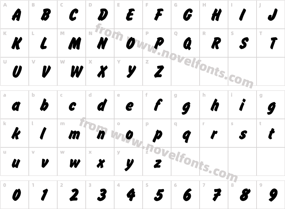 FlashRomanBold_DGCharacter Map