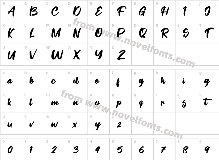 FontgrabCharacter Map