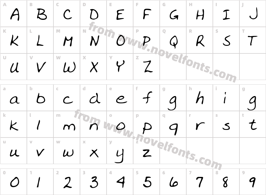 EverlysHand-PlainCharacter Map