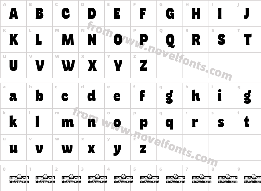 Freitag Trial HeavyCharacter Map