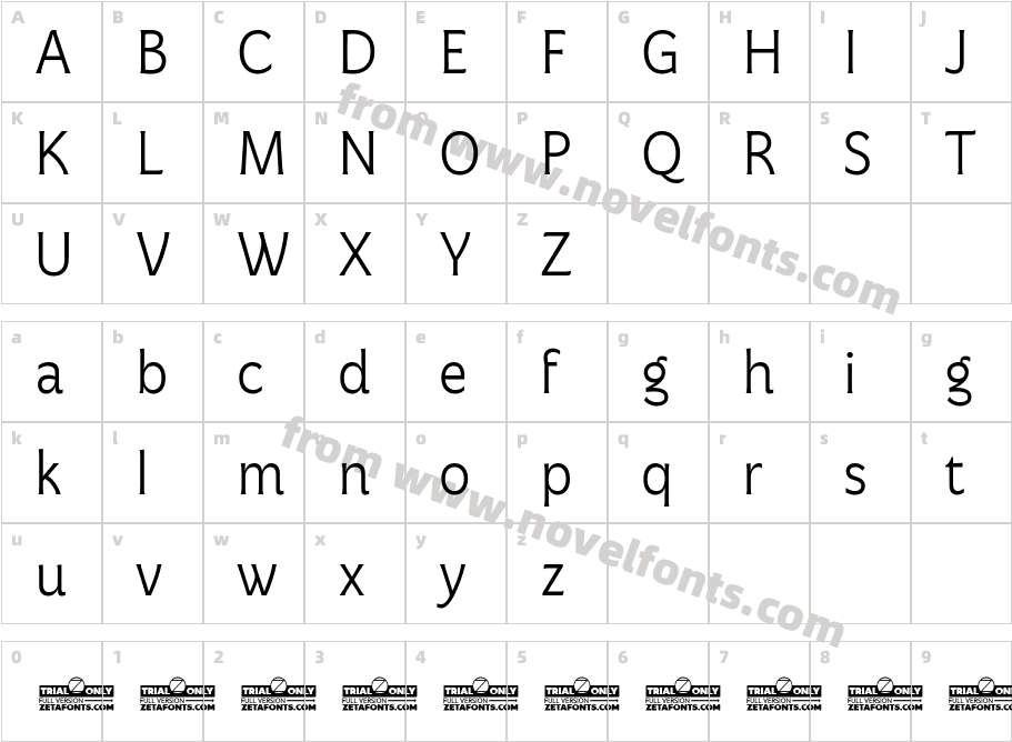 Freitag Trial LightCharacter Map