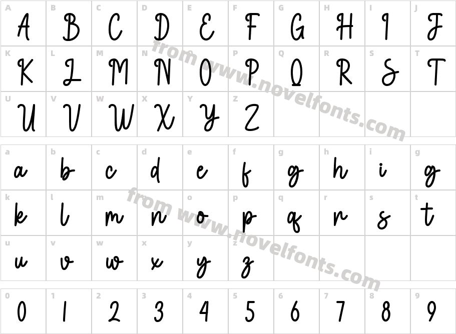 FreshBakedRegularCharacter Map