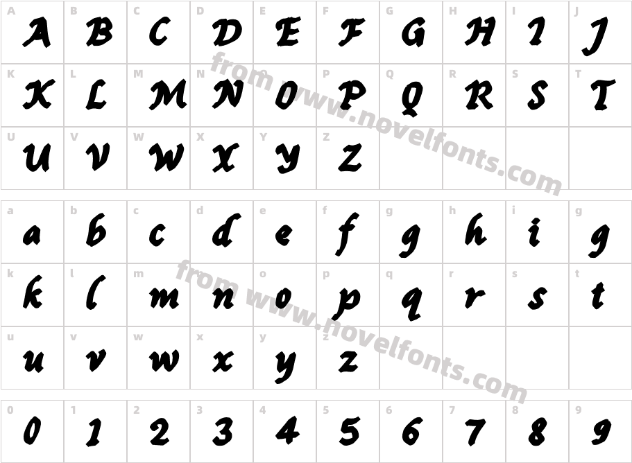 FriendlyChristmasDemoRegularCharacter Map