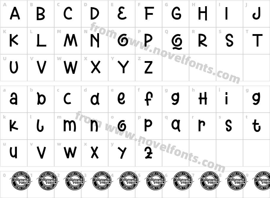 FunOctopusDemoRegularCharacter Map