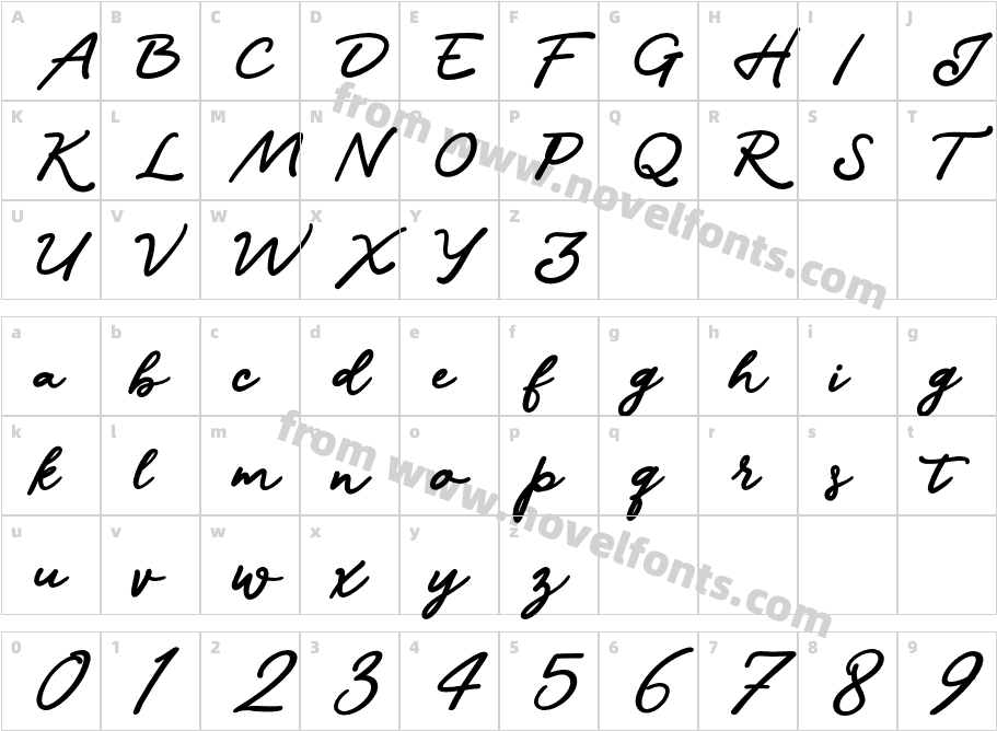 FuntaCharacter Map