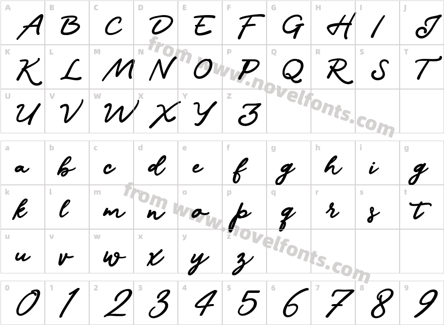 FuntaCharacter Map