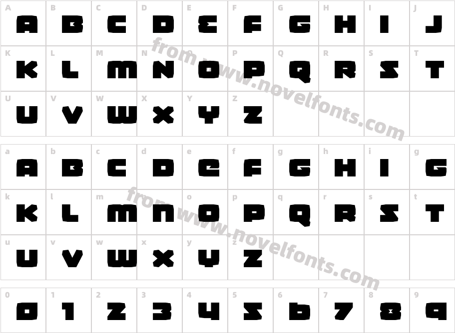 Gamer Spot ExpandedCharacter Map