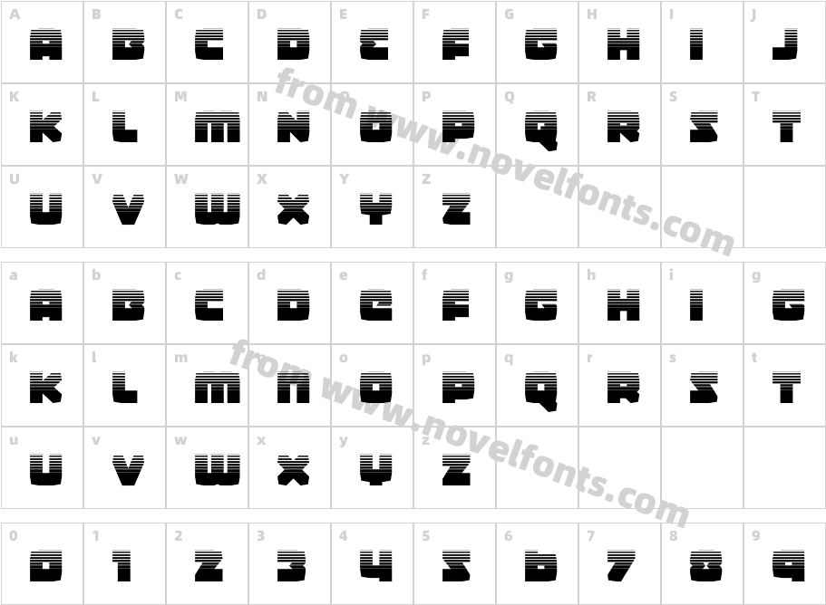 Gamer Spot HalftoneCharacter Map