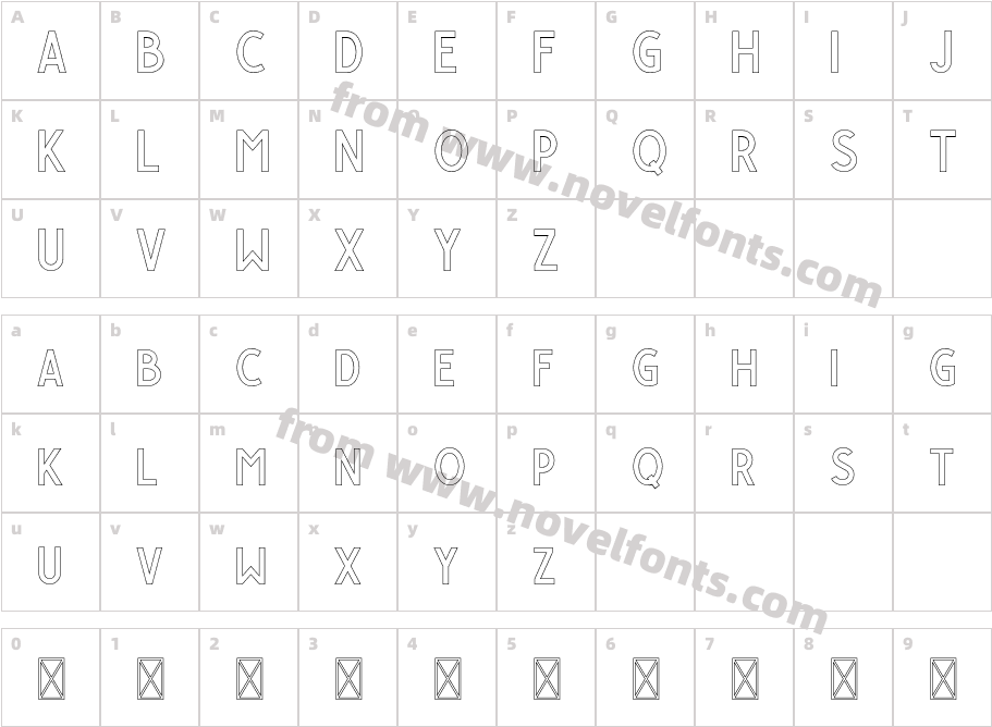 GasolynFree-OutlineCharacter Map