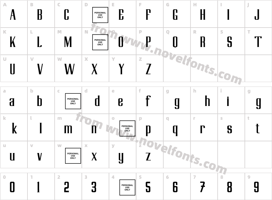 Gedang KluthukCharacter Map