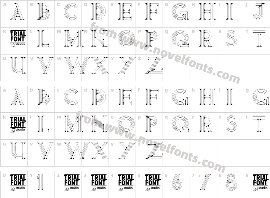 Genre Line DemoCharacter Map